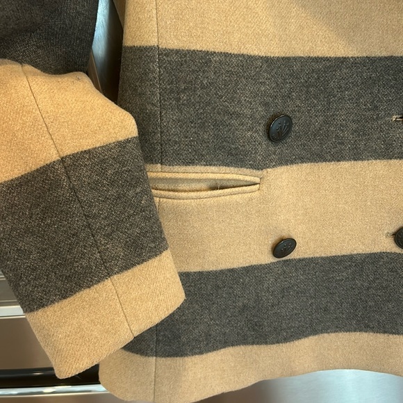 Rag & Bone Skye striped peacoat - Picture 7 of 16
